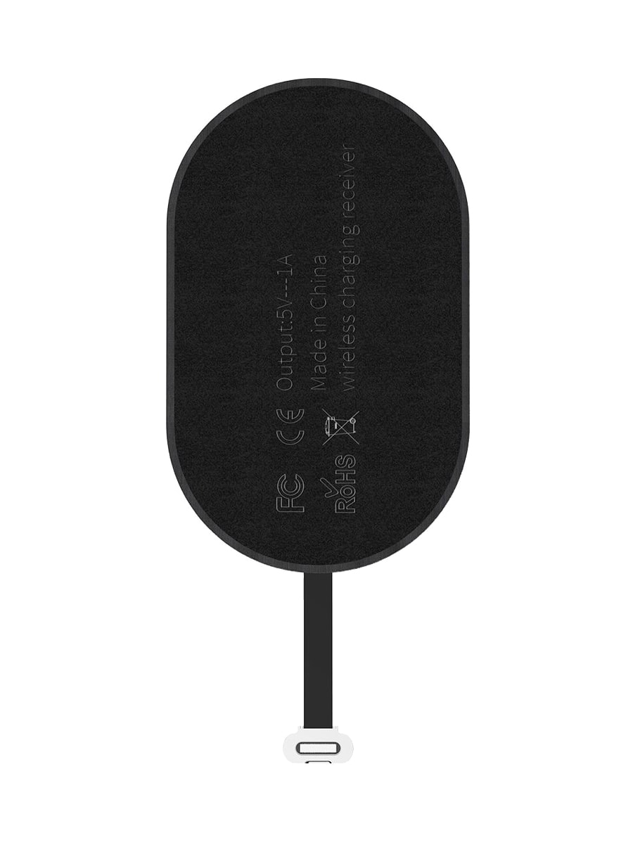 Изображение Приемник беспроводной зарядки для Micro USB Baseus черный WXTE-C01 фото Приемник беспроводной зарядки для Micro USB Baseus черный WXTE-C01