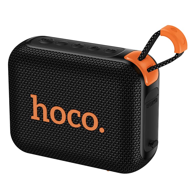 Колонка блютуз HOCO HC31 River LED влагозащищенная черная 1500mAh