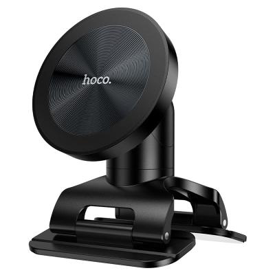 Автомобильный держатель для телефона HOCO H97 магнитный на панель черный
