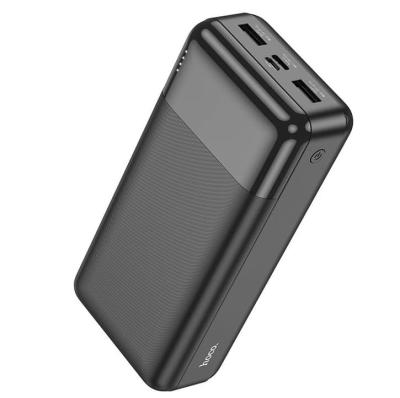 Внешний аккумулятор повербанк Power bank HOCO J72B 30000mAh 2USB/Type-C/Micro USB черный