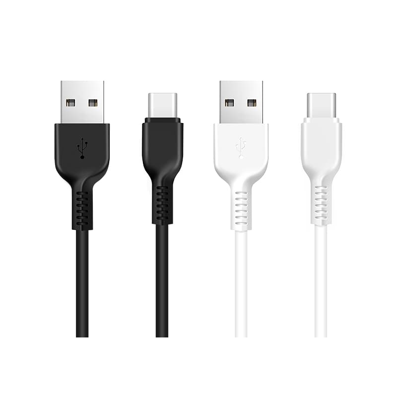 Кабель для зарядки Type-C USB HOCO X20 3м 3A черный Кабель для зарядки Type-C USB HOCO X20 3м 3A черный