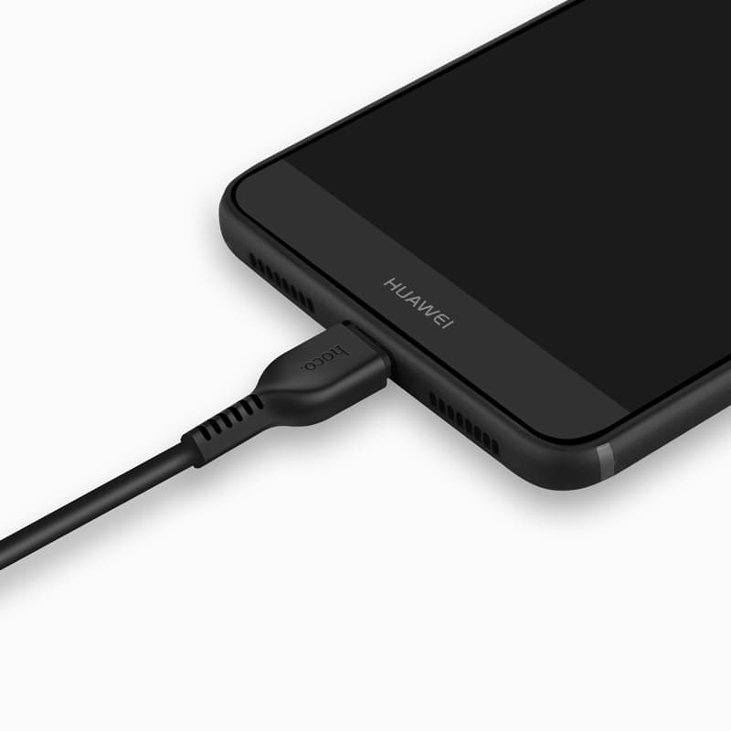 Кабель для зарядки Type-C USB HOCO X20 3м 3A черный Кабель для зарядки Type-C USB HOCO X20 3м 3A черный