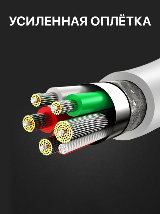 Кабель для зарядки Type-C to Type-C Fixtor 1м