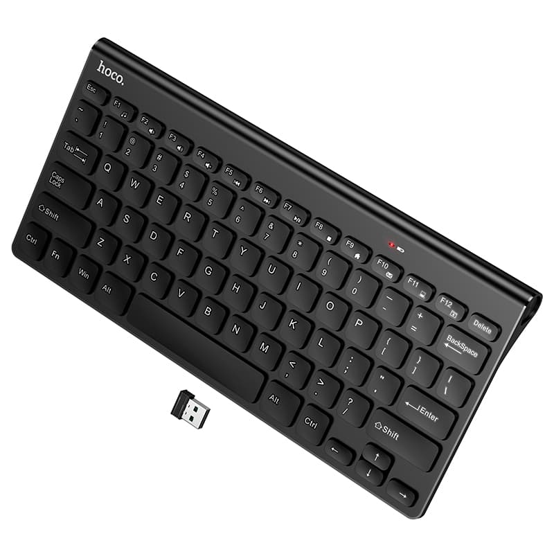 Клавиатура беспроводная HOCO GM70 Mini 2.4G черная