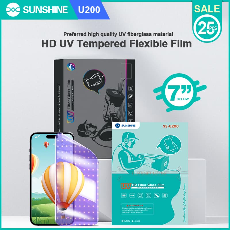 фото Пленка универсальная Sunshine SS-U200 UV HD ультрафиолетовая прозрачная 0.18mm