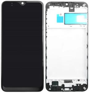 Дисплей для Samsung M21/M31/M30/M30s (2020)/M215/M315/M305/M307 (G) + тачскрин черный с рамкой OLED