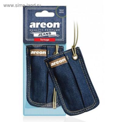 Автомобильный ароматизатор Areon Jeans Products Tortuga  Тортуга 704-AJ-002												