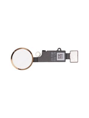 Шлейф для iphone 7/7 Plus/8/8 Plus на кнопку Home розовое золото (активная)