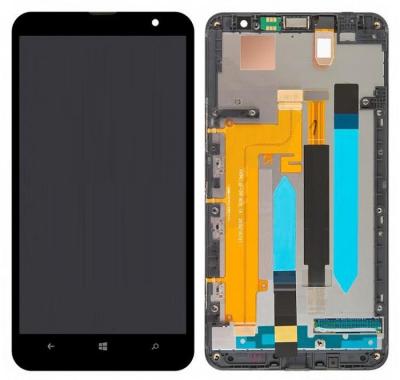 Дисплей для Nokia 1320 + тачскрин с рамкой черный