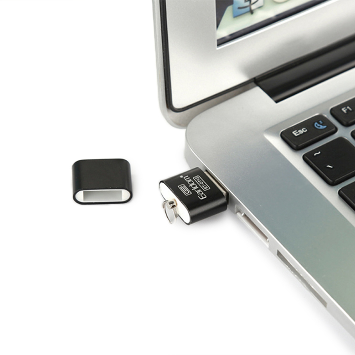 Картридер Ealdom ET-OT12 MicroSD черный Картридер Ealdom ET-OT12 MicroSD черный