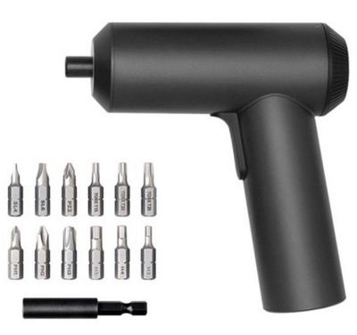 Отвертка электрическая Xiaomi Mijia Electric Screwdriver Gun черная 12 насадок MJDDLSD001QW