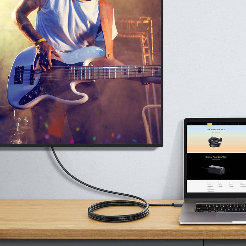 Кабель HDMI - HDMI 1.5м Baseus Definition WKGQ020101 ver 2.0 4K черный