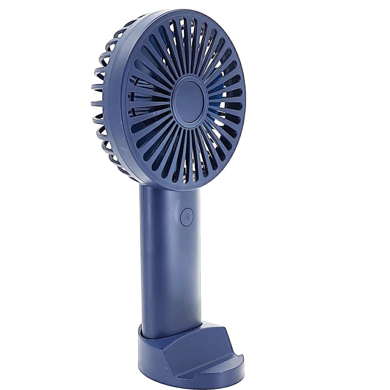 Мини вентилятор ручной настольный xomobile MF57 Mini 3000mAh темно-синий