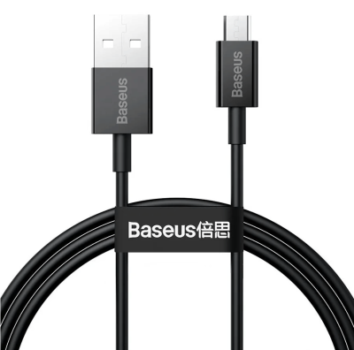 Кабель для зарядки Micro USB Baseus Superior CAMYS-01 2A 1м черный