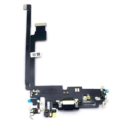 Шлейф для iphone 12/12 Pro на системный разъем/микрофон черный o