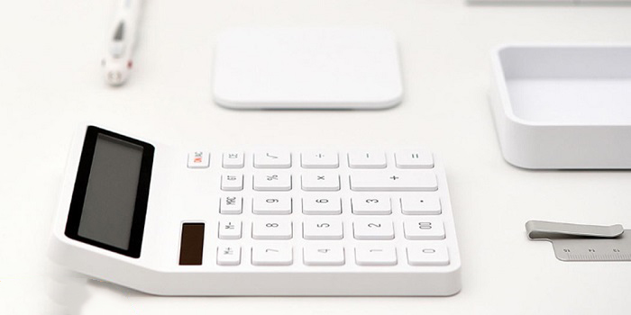 Калькулятор ми сяоми ксиоми Kaco Lemo Desk Electronic Calculator K1412 белый Калькулятор ми сяоми ксиоми Kaco Lemo Desk Electronic Calculator K1412 белый