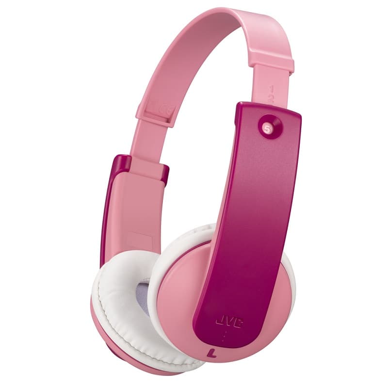 Изображение Наушники беспроводные накладные детские JVC KIDS HA-KD10W-P-E розовые фото Наушники беспроводные накладные детские JVC KIDS HA-KD10W-P-E розовые