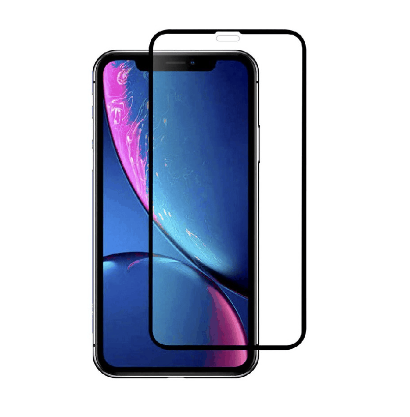 фото Защитное стекло для Huawei Honor X7/Honor X7a/Honor 30 Plus Leiwei 3D черное