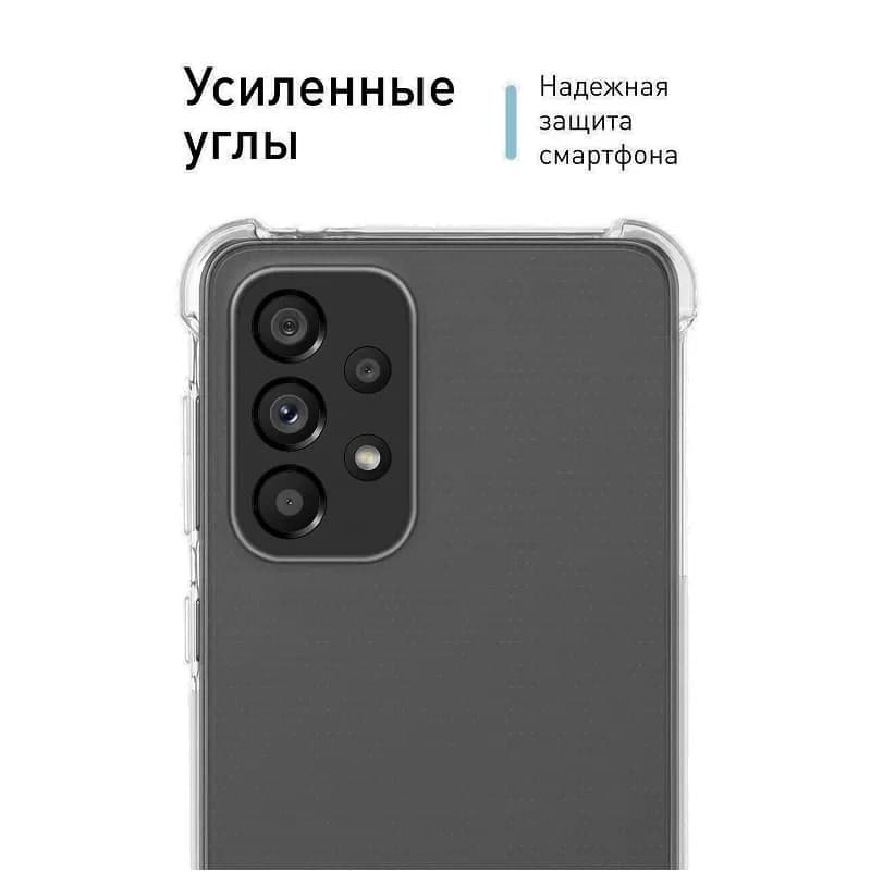 фото Чехол накладка для OPPO A54 Red Line iBox Crystal силикон прозрачный с усиленными углами