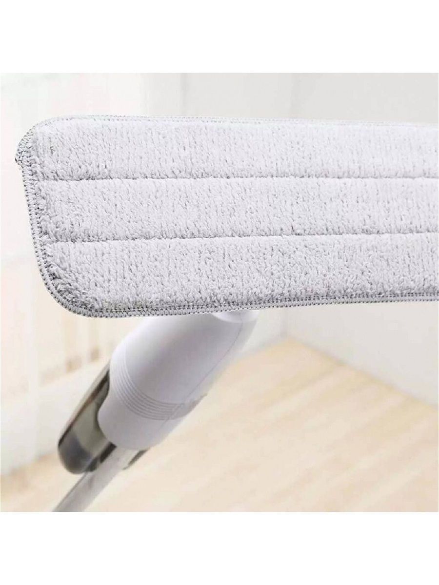 Сменная насадка для швабры Deerma TB500 Water Spray Mop Cleaning Cloth TB02 355x120мм серая 1шт