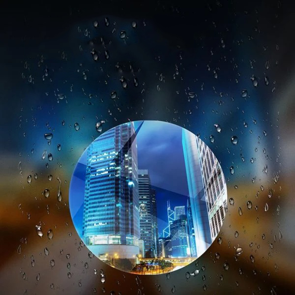 фото Непромокаемая пленка для зеркала заднего вида Baseus 0.15mm Rainproof Film круг 2шт 95*95mm