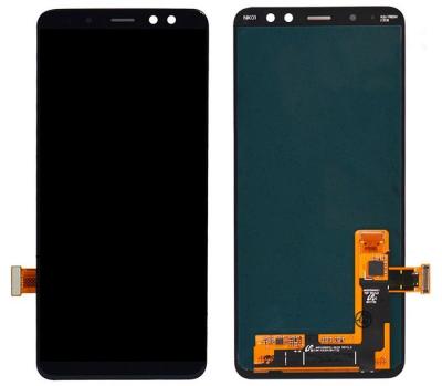 Дисплей для Samsung A8 Plus 2018/A730 "как новый" + тачскрин черный