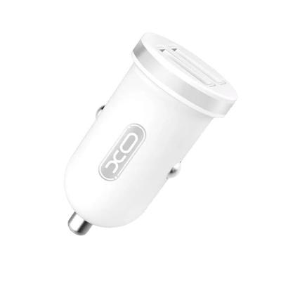 Автомобильное зарядное устройство + кабель Micro USB xomobile TZ08 2USB 2,1A белый