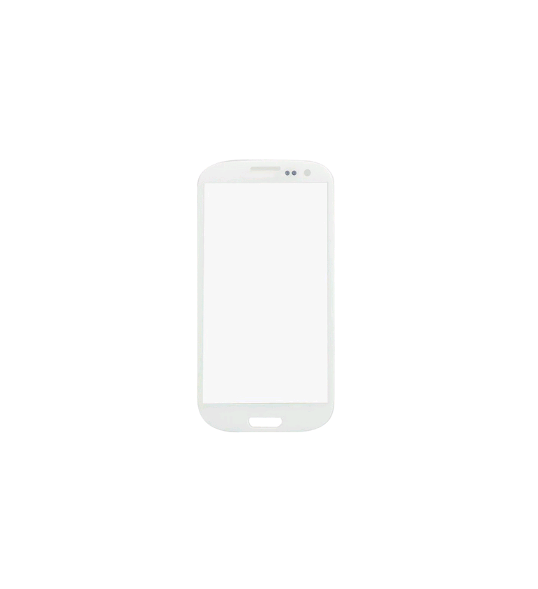 Стекло тачскрина для Samsung i9300 белый