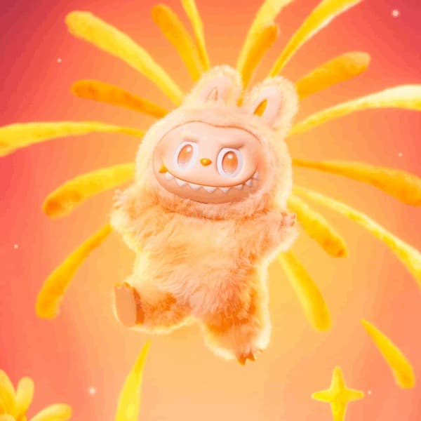 Мягкая игрушка сюрприз лабу 19см