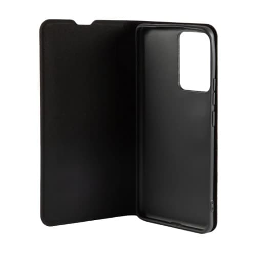 фото Чехол-книжка для Xiaomi Redmi Note 9T Red Line с застежкой на магнитах черный
