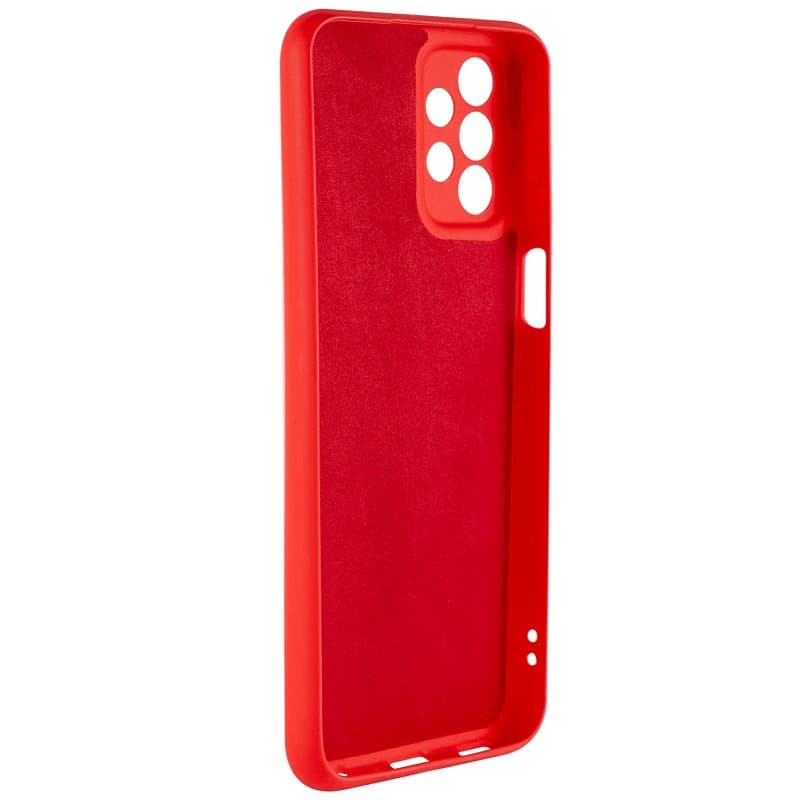 фото Чехол накладка для Xiaomi 12T Red Line iBox Case с защитой камеры и подложкой силикон красный