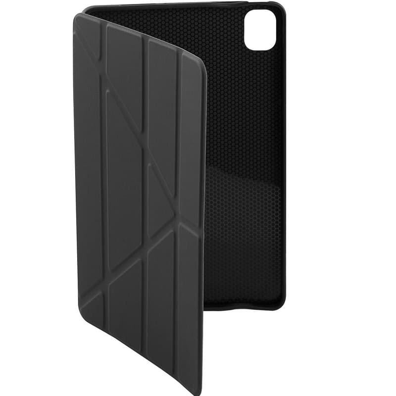 фото Чехол-книжка для планшета Xiaomi Redmi Pad SE 11d Red Line с силиконовой крышкой подставка Y черный