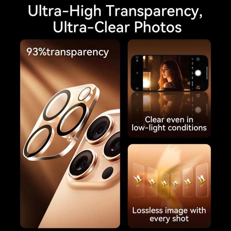 фото Защитное стекло на камеру для iphone 17 Air 6.5 Joyroom JR-17LJ1 прозрачное
