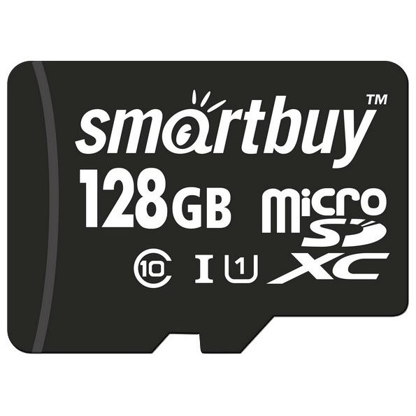 Изображение Карта памяти Smartbuy MicroSDXC Class 10 UHS-I 128Gb без адаптера