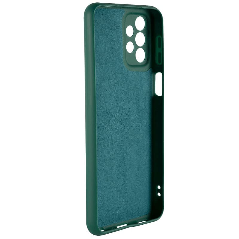 фото Чехол накладка для Xiaomi 12T Red Line iBox Case с защитой камеры и подложкой силикон зеленая