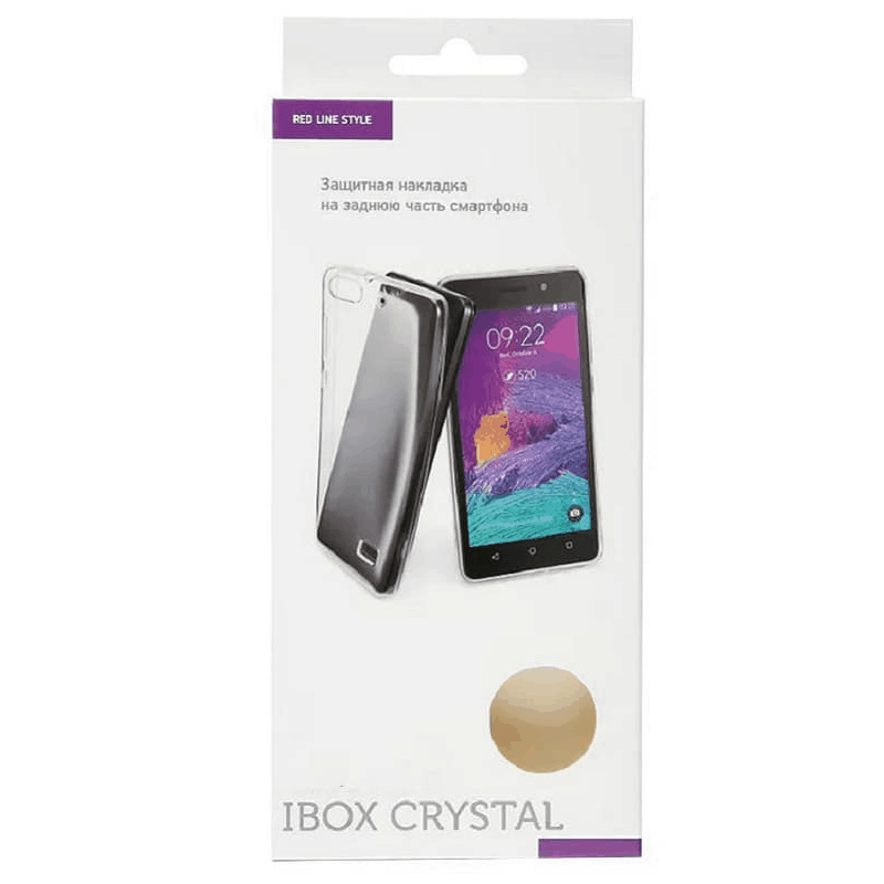 фото Чехол накладка для Xiaomi 12T Red Line iBox Crystal силикон прозрачный