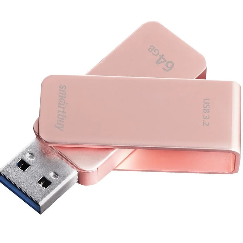 Изображение Флеш-накопитель Smartbuy M1 Metal USB 3.0/3.2 Gen.1 абрикосовый 64Gb