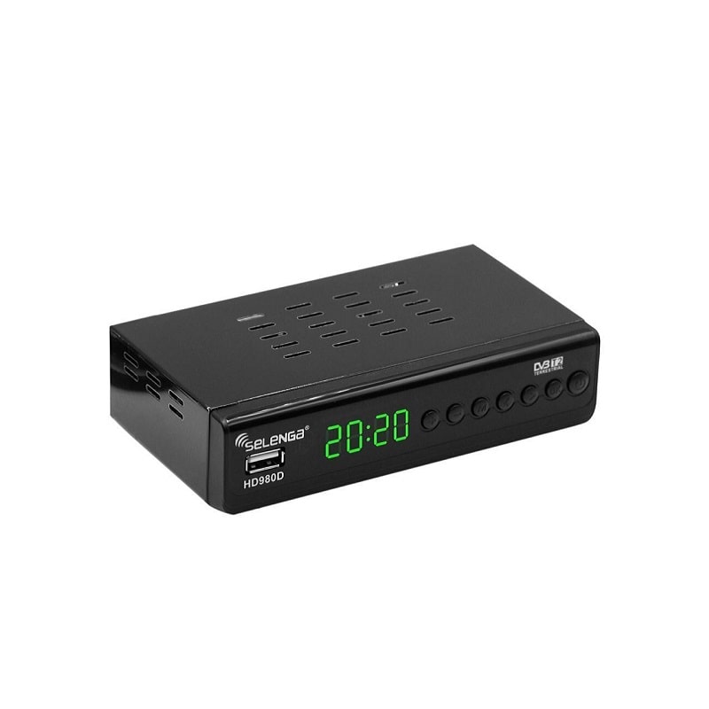 Цифровая приставка Selenga HD980D DVB-T2,DVB-C,Wi-Fi,LAN Цифровая приставка Selenga HD980D DVB-T2,DVB-C,Wi-Fi,LAN
