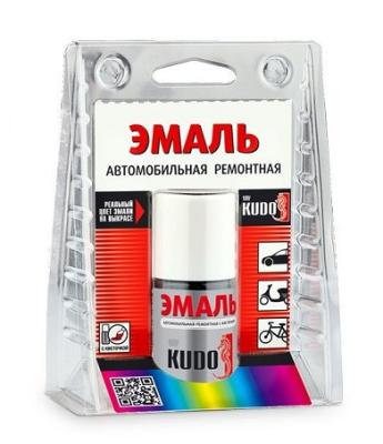 Краска с кисточкой Зеленый сад 307 15 мл KUDO KU-70307