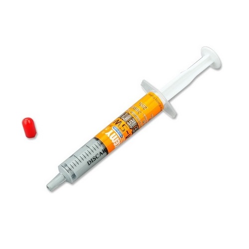 Термопаста Jakemy JM-SW-02 в шприце 3г Термопаста Jakemy JM-SW-02 в шприце 3г