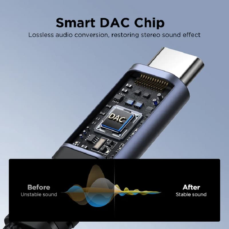 Аудио адаптер переходник для наушников с Type-C USB-C на 2 Type-C USB-C Joyroom SY-C03 черный Аудио адаптер переходник для наушников с Type-C USB-C на 2 Type-C USB-C Joyroom SY-C03 черный