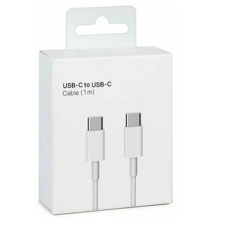 Кабель для зарядки Type-C to Type-C Fixtor 15 PD 35W в оплетке белый