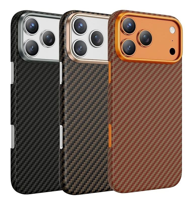 фото Чехол накладка для Huawei Mate 80 Pro Max SULADA карбон пластик черный с магнитом 
