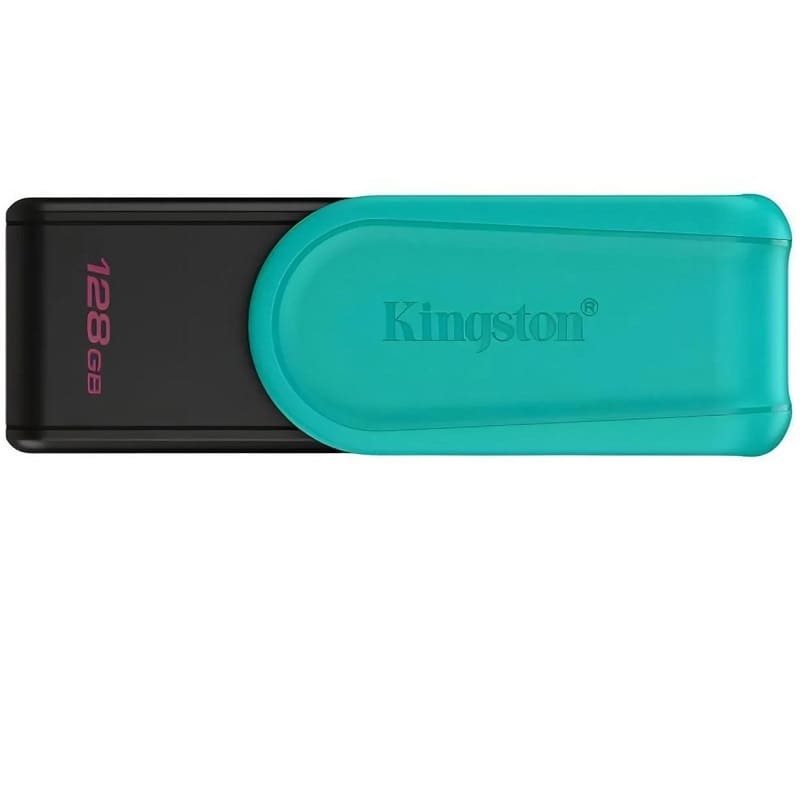 Изображение Флеш-накопитель Kingston DT Exodia S USB 3.2 черный/бирюзовый 128Gb