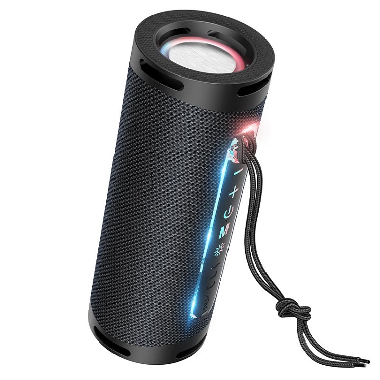 Колонка блютуз HOCO HC9 Dazzling черная 1800mAh