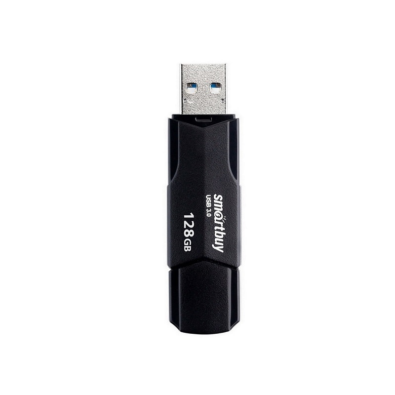 Изображение Флеш-накопитель Smartbuy Clue USB 3.0/3.1 черный 128Gb