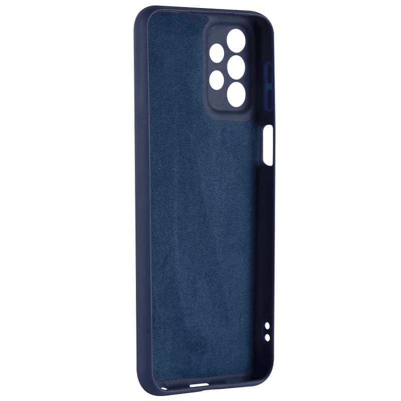 фото Чехол накладка для Xiaomi 12T Red Line iBox Case с защитой камеры и подложкой силикон синий