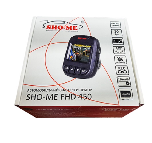 фото Видеорегистратор Sho-Me FHD-450 Full HD