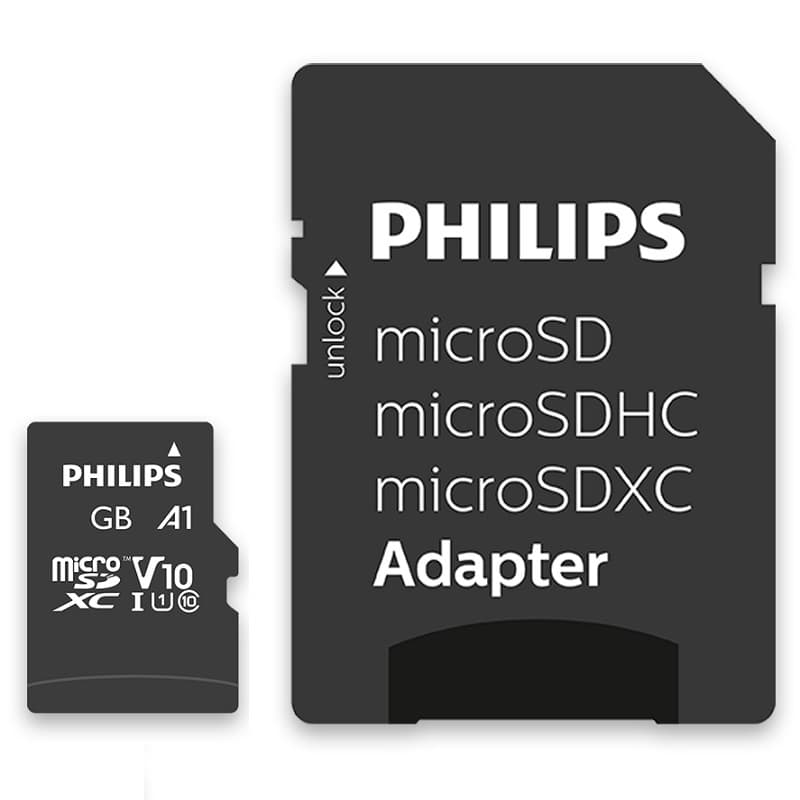 Изображение Карта памяти Philips Micro SDXC Class 10 64Gb FM64MA45B