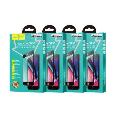 Защитное стекло для iphone 7 Plus/8 Plus 5.5 HOCO A8 0.3mm 3D черное